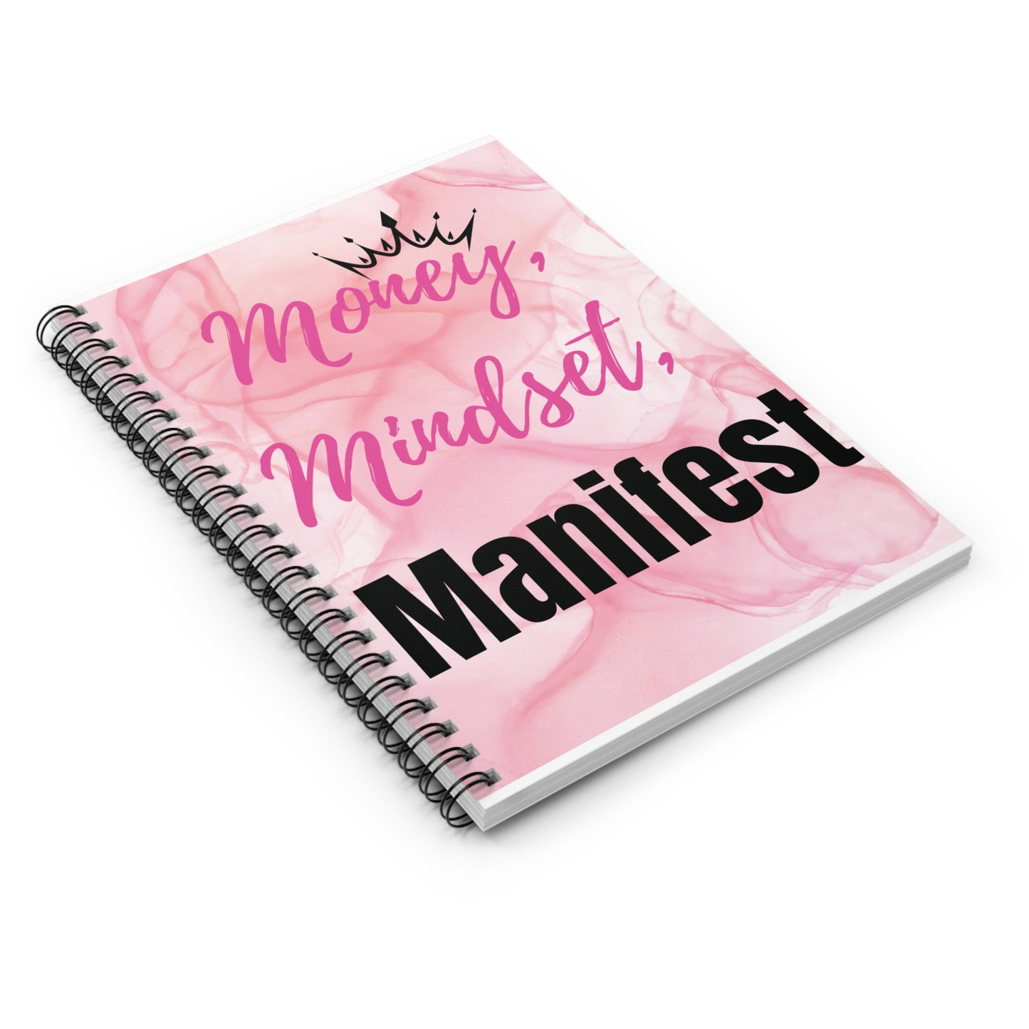 Empowered Spiral Notebook - Money, Mindset, Manifest