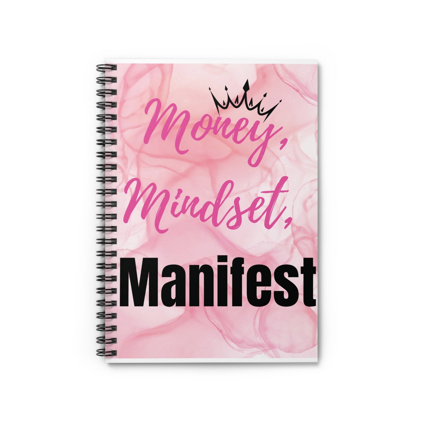 Empowered Spiral Notebook - Money, Mindset, Manifest